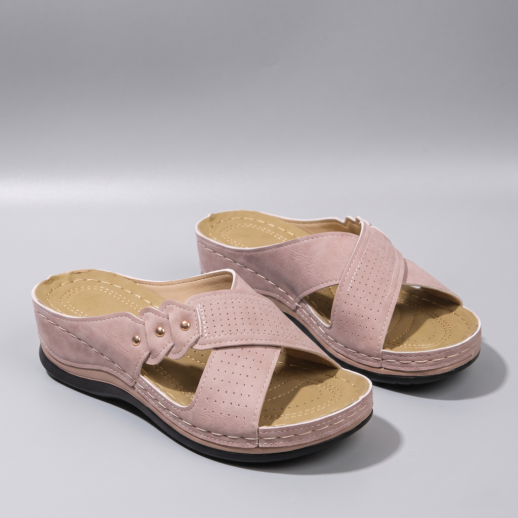 Comfortable Supportive Wedge Sandals for All-Day Style