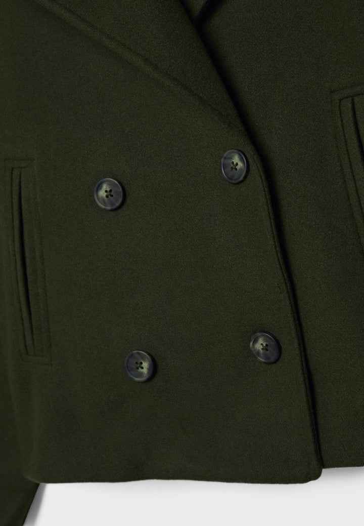 Tailored Short Jacket with Minimalist Design