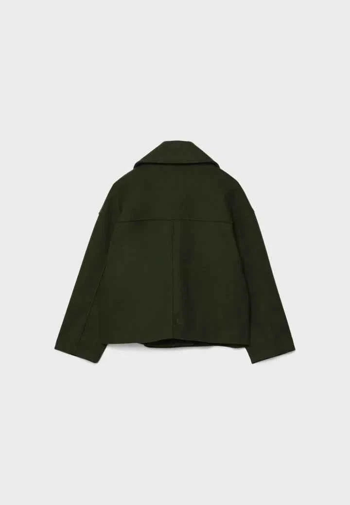 Tailored Short Jacket with Minimalist Design