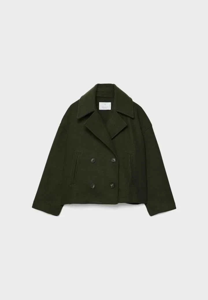 Tailored Short Jacket with Minimalist Design