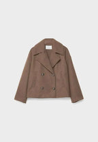 Tailored Short Jacket with Minimalist Design