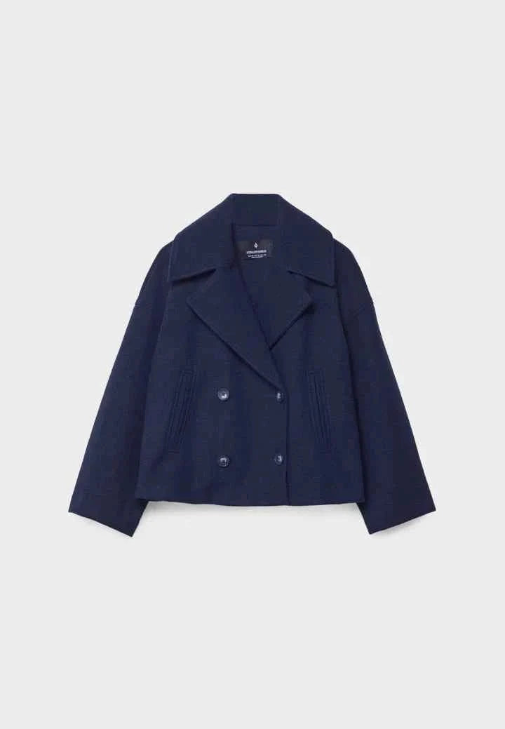 Tailored Short Jacket with Minimalist Design
