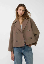 Tailored Short Jacket with Minimalist Design