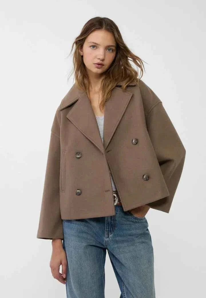 Tailored Short Jacket with Minimalist Design