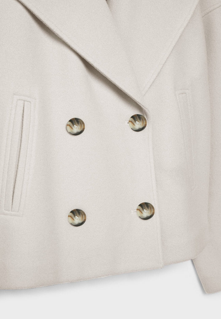 Tailored Short Jacket with Minimalist Design