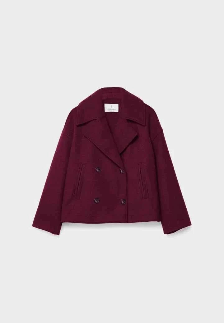 Tailored Short Jacket with Minimalist Design