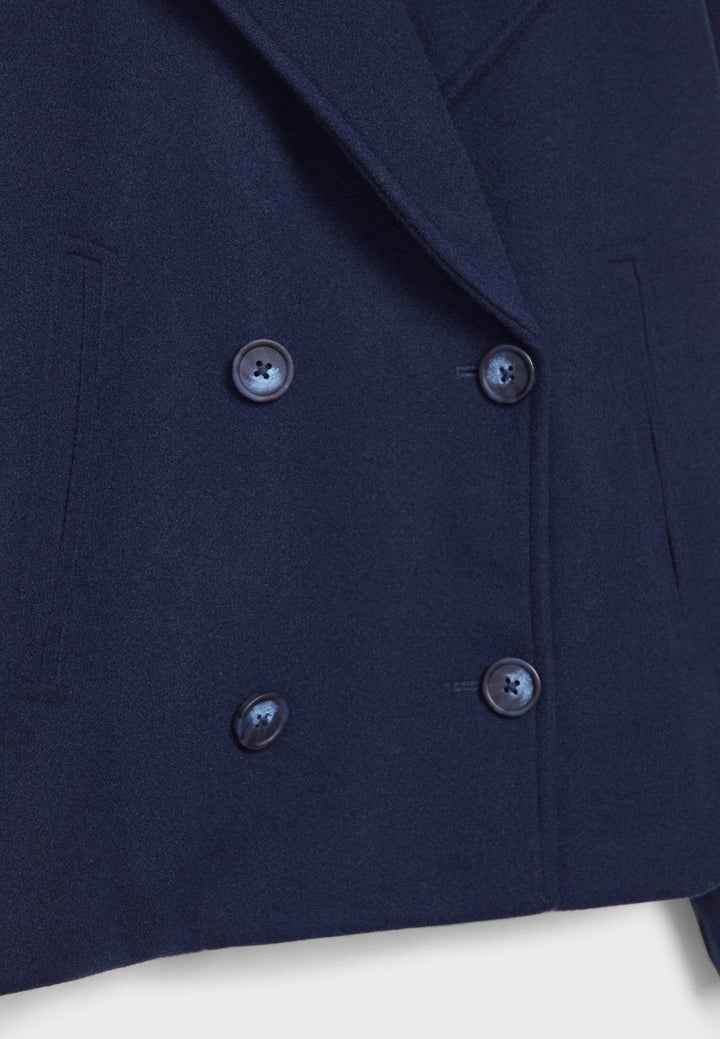 Tailored Short Jacket with Minimalist Design