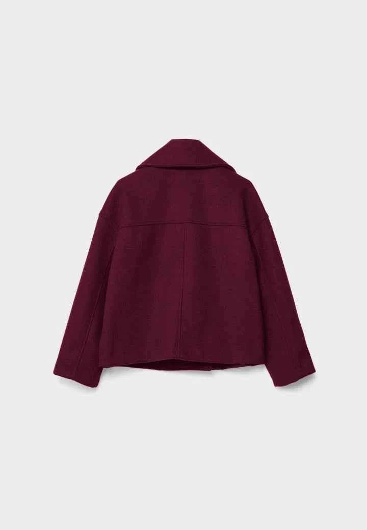Tailored Short Jacket with Minimalist Design