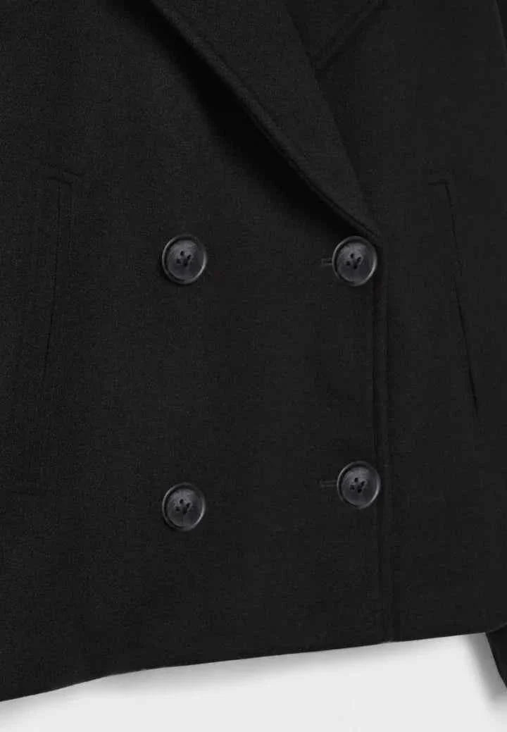 Tailored Short Jacket with Minimalist Design