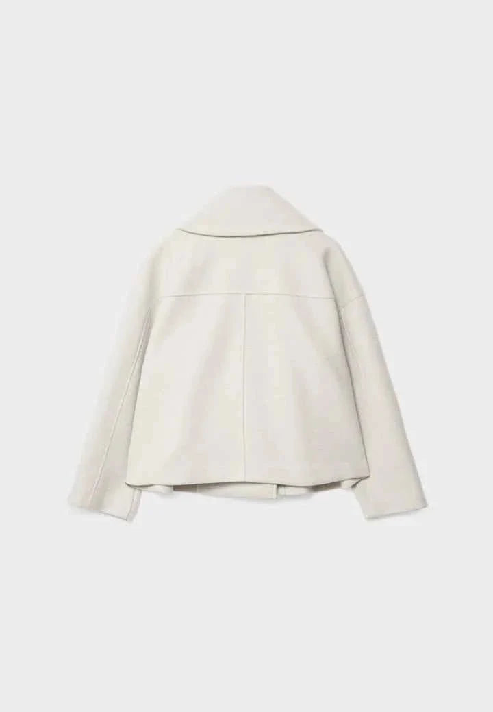 Tailored Short Jacket with Minimalist Design