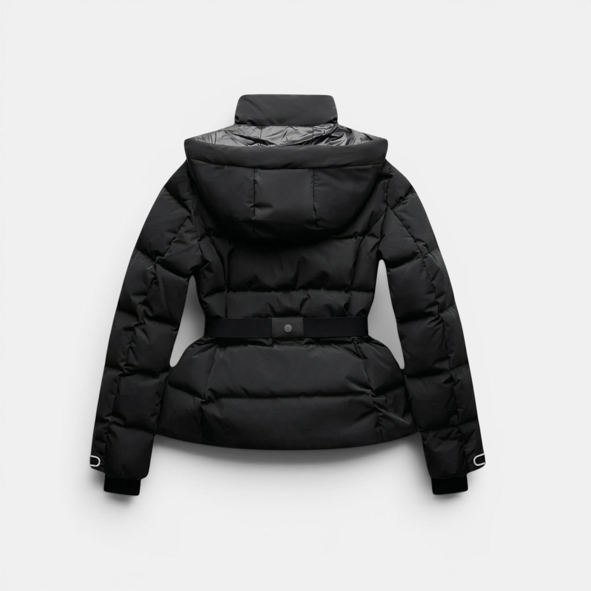 Women’s Belted Puffer Jacket Water Resistant Winter Coat SnugBubs Australia