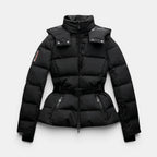 Women’s Belted Puffer Jacket Water Resistant Winter Coat SnugBubs Australia