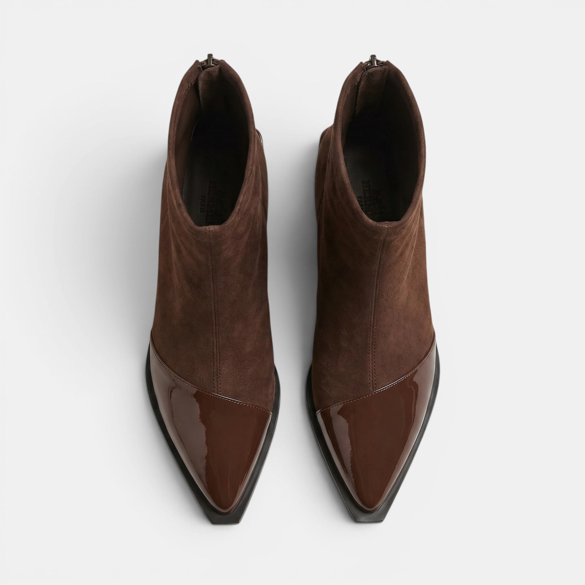 Women's Ankle Boots with Block Heel and Patent Details SnugBubs Australia