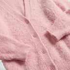 Women's Button Front Cardigan Relaxed Fit Comfortable Sweater SnugBubs Australia