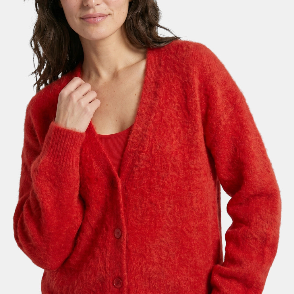 Women's Button Front Cardigan Relaxed Fit Comfortable Sweater SnugBubs Australia