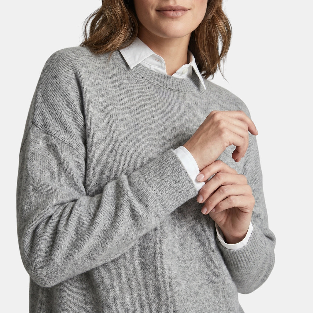 Women's Crew Neck Sweater Lightweight Knit Top SnugBubs Australia