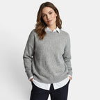 Women's Crew Neck Sweater Lightweight Knit Top SnugBubs Australia