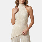 Women's Elegant Halter Neck Pleated Set SnugBubs Australia