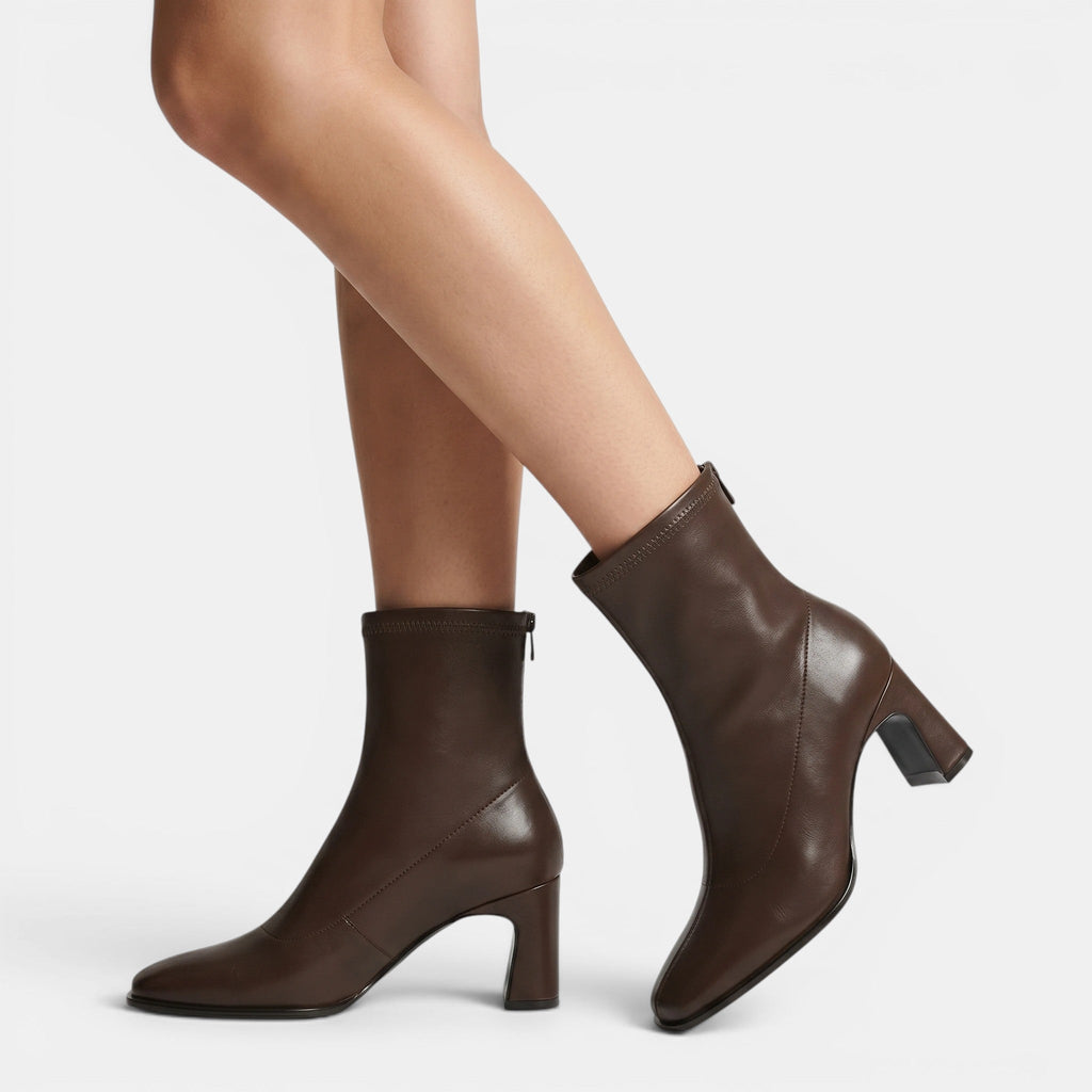 Women's High Heel Ankle Boots with Comfortable Fit SnugBubs Australia