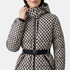 Women's Hooded Puffer Jacket Warm Waterproof Ski Coat SnugBubs Australia