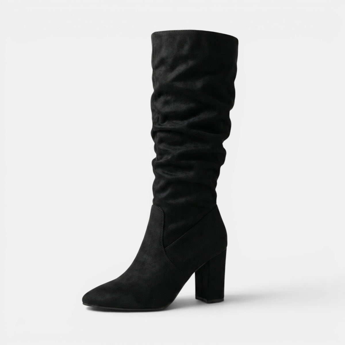 Women's Knee High Boots with Pull-On Design and Heel SnugBubs Australia