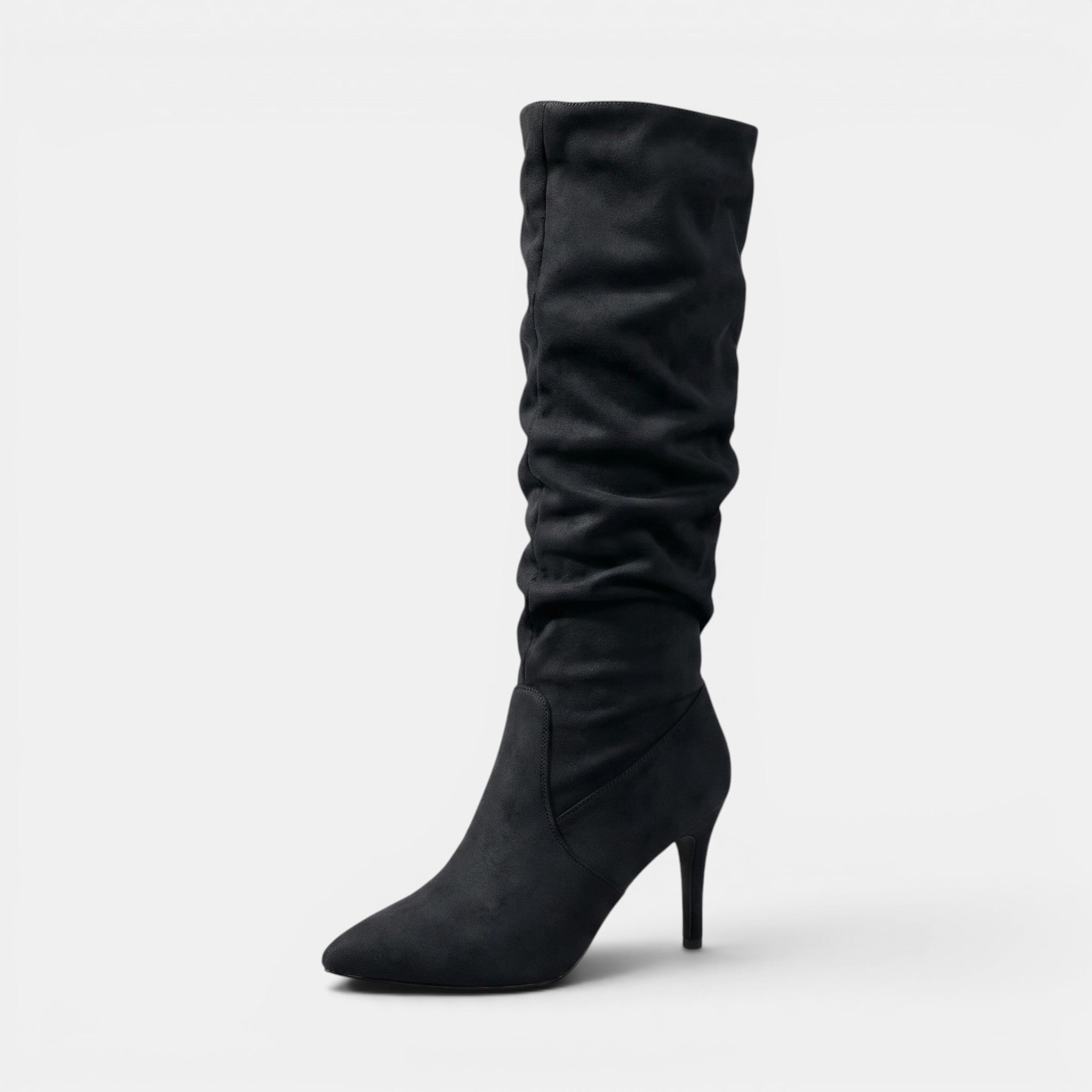 Women's Knee High Boots with Pull-On Design and Heel SnugBubs Australia
