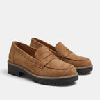 Women's Loafers with Buckle Detail and Chunky Sole