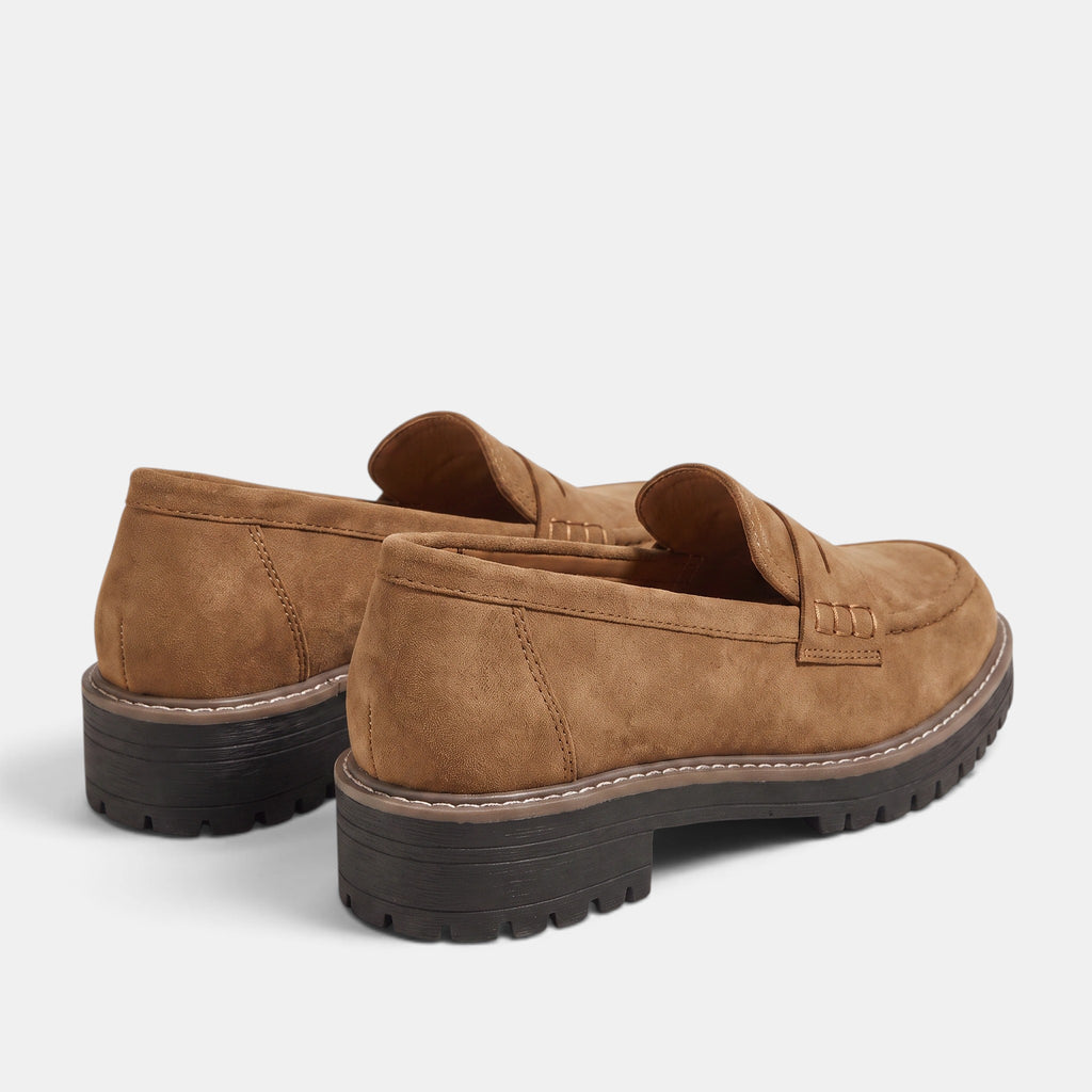 Women's Loafers with Buckle Detail and Chunky Sole