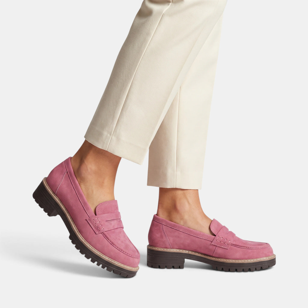 Women's Loafers with Buckle Detail and Chunky Sole