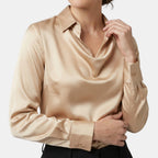 Women's Long Sleeve Floral Blouse Elegant Casual Shirt SnugBubs Australia