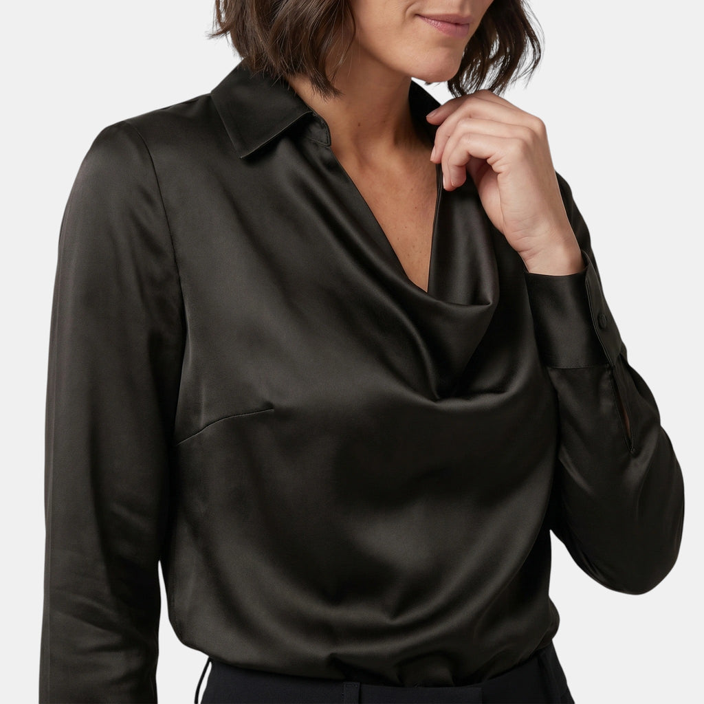 Women's Long Sleeve Floral Blouse Elegant Casual Shirt SnugBubs Australia