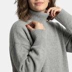 Women's Oversized Turtleneck Sweater for Elegant Style SnugBubs Australia