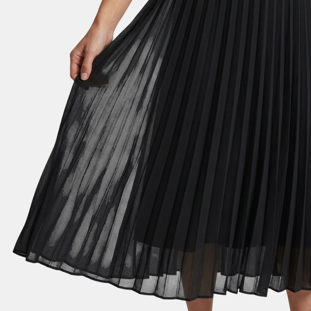 Women's Pleated Maxi Dress Elegant Wedding Guest Dress SnugBubs Australia