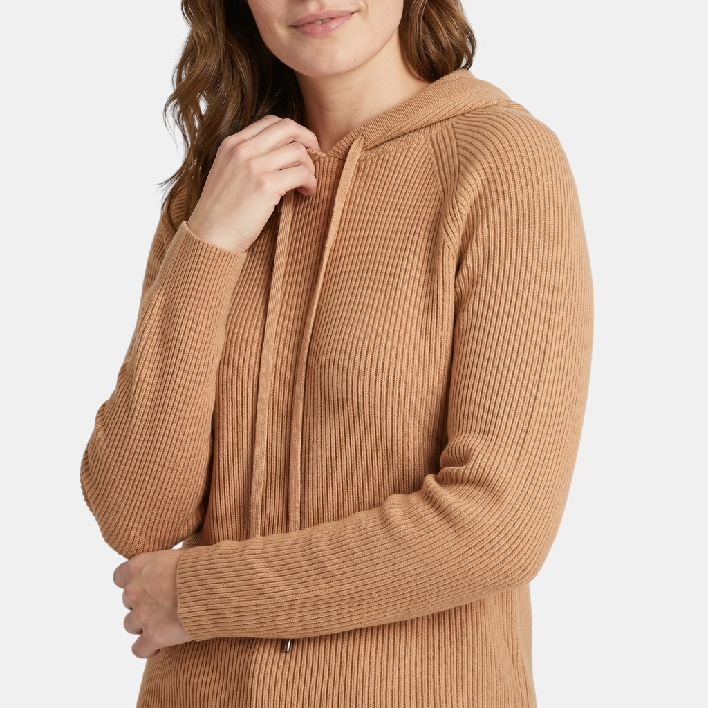 Women's Relaxed Fit Hoodie Warm Lightweight Knit Sweater SnugBubs Australia