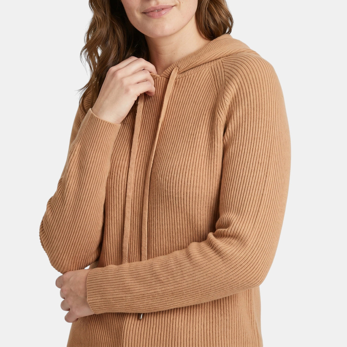 Women's Relaxed Fit Hoodie Warm Lightweight Knit Sweater SnugBubs Australia