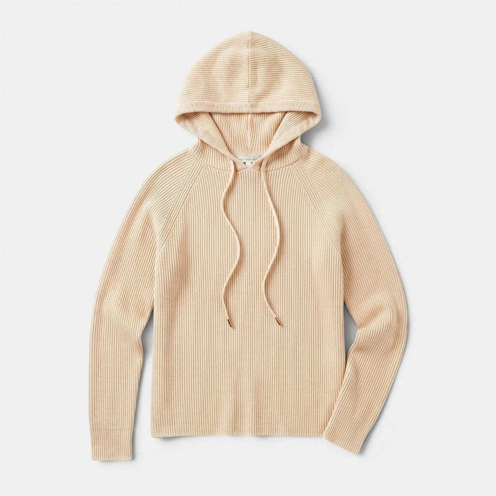 Women's Relaxed Fit Hoodie Warm Lightweight Knit Sweater SnugBubs Australia