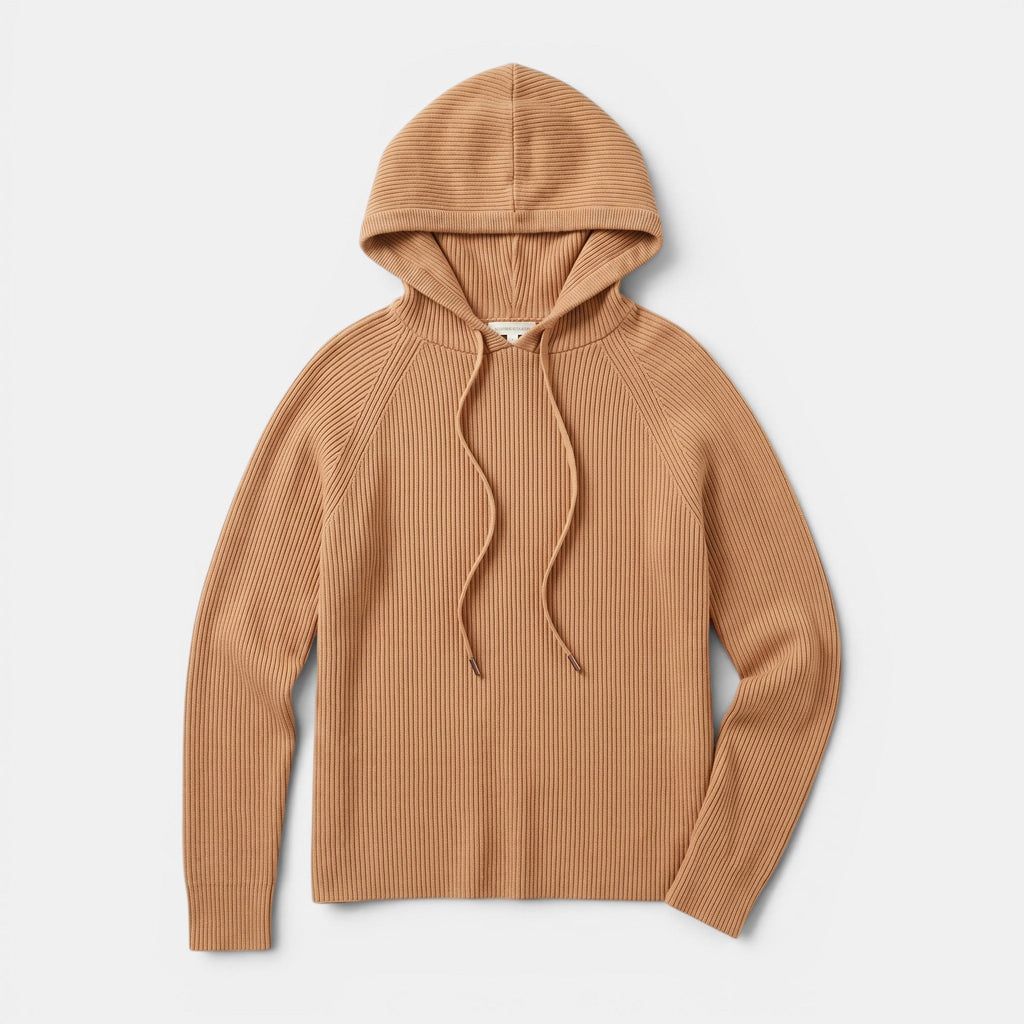 Women's Relaxed Fit Hoodie Warm Lightweight Knit Sweater SnugBubs Australia