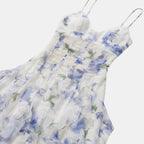 Women's Ruffled Maxi Dress Flowing Floral SnugBubs Australia