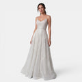 Women's Sequin Maxi Dress Elegant Formal Evening Gown SnugBubs Australia