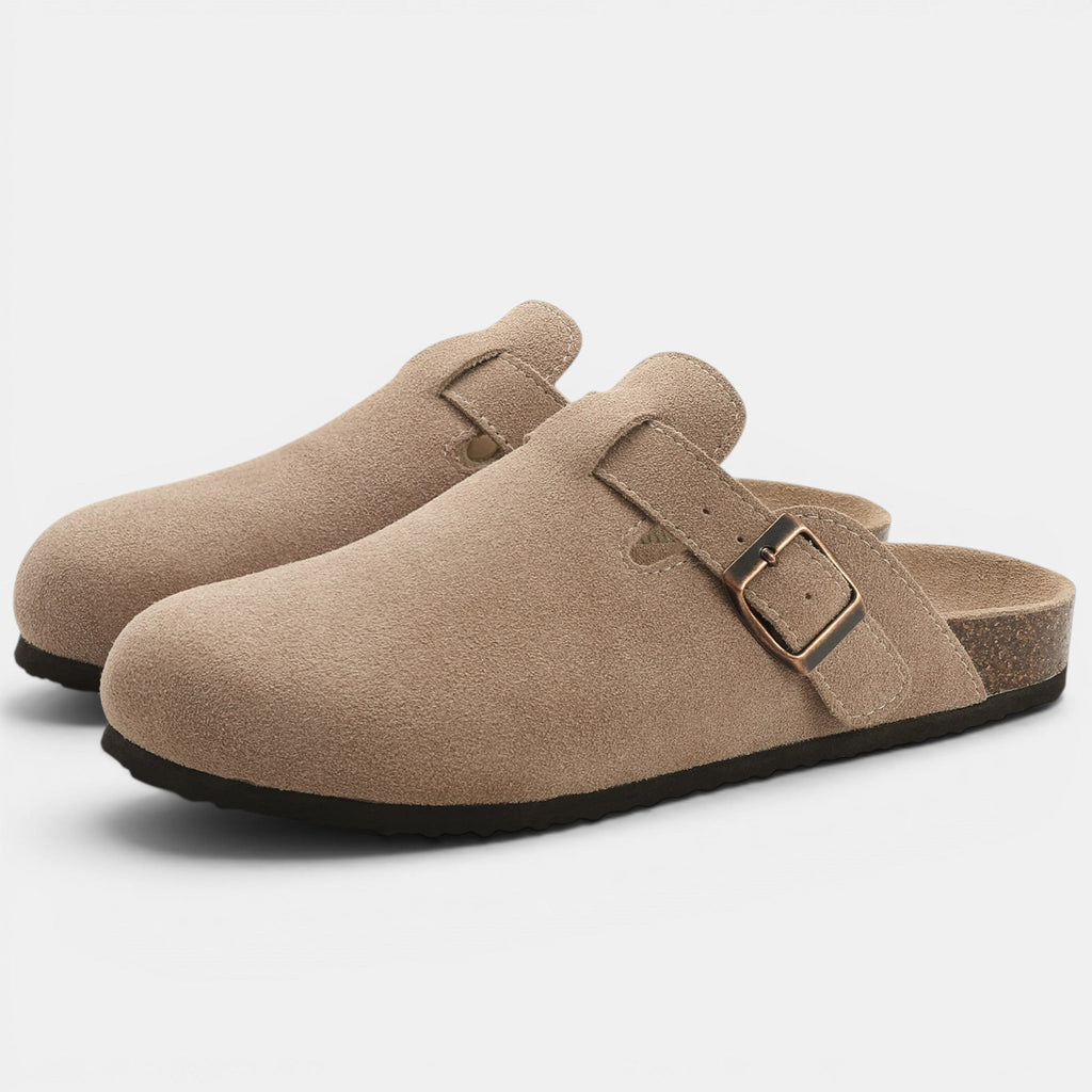 Women's Slip-On Cork Clogs with Soft Footbed Support SnugBubs Australia