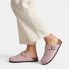 Women's Slip-On Cork Clogs with Soft Footbed Support SnugBubs Australia